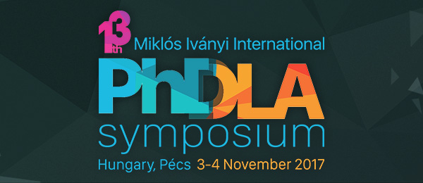 13th Miklós Iványi International PhD & DLA Symposium